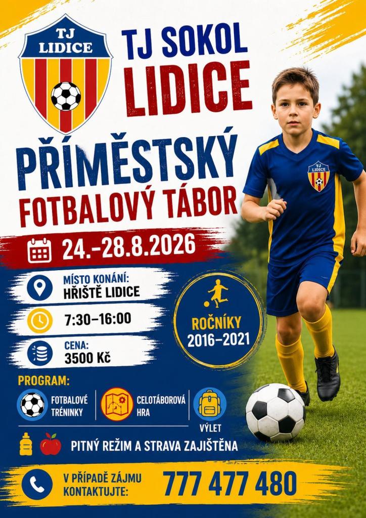 Příměstský fotbalový tábor