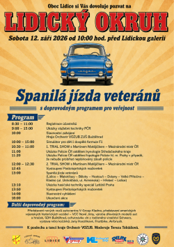LIDICKÝ OKRUH - Spanilá jízda veteránů 